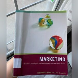Book- Marketing: Essential Techniques and Strategies Geared Towards Results